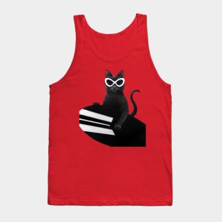 Cat surfer Tank Top